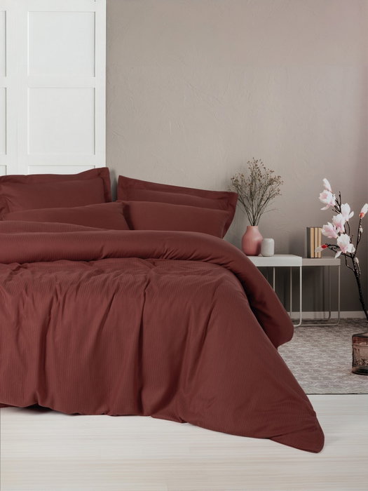L'essentiel linge de maison Craft - Claret Red L'essentiel linge de maison Craft - Claret Red